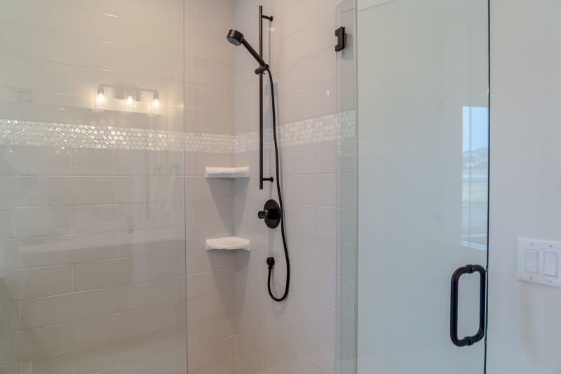 Finished Shower with Fixtures