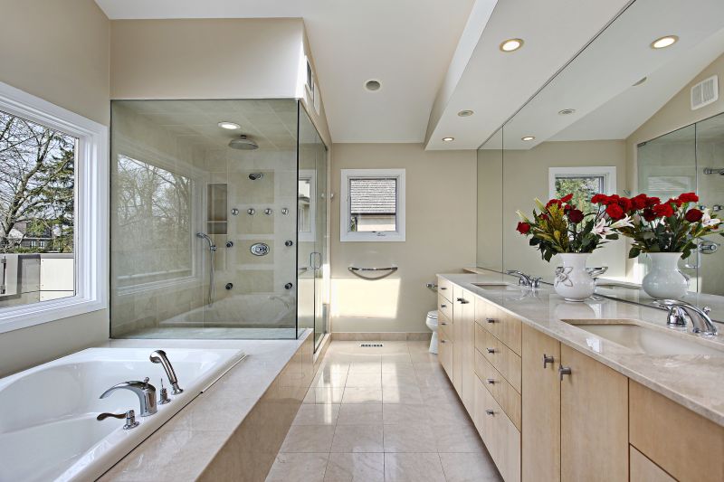 Sophisticated Shower Area